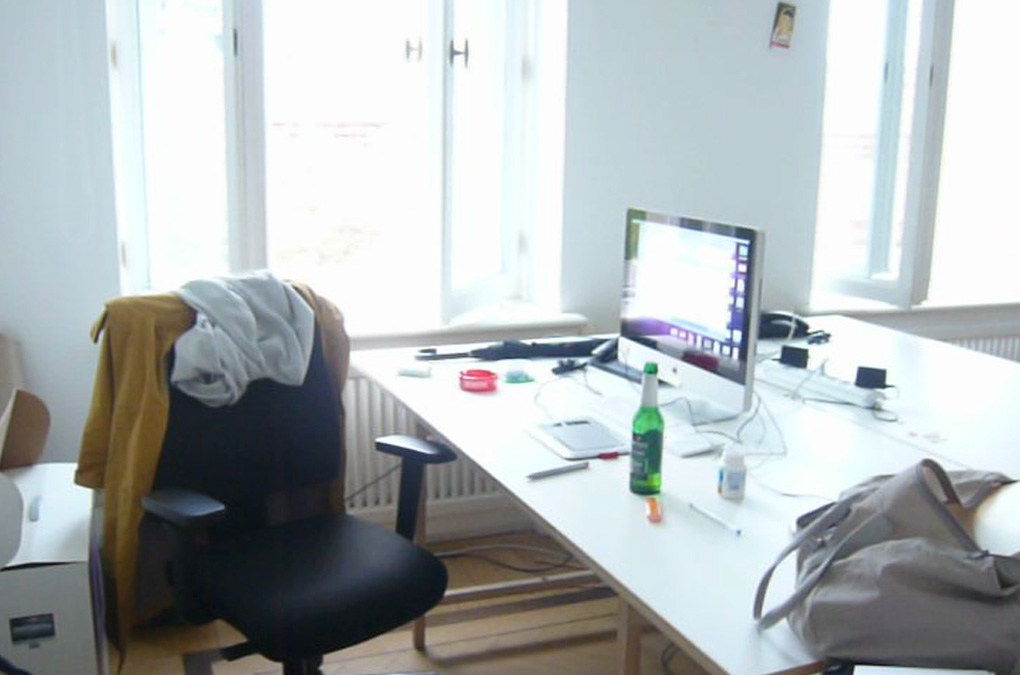 Selected Desks, 2013, Hackescher Markt, Berlin (Last day of working with k2011–k2013)