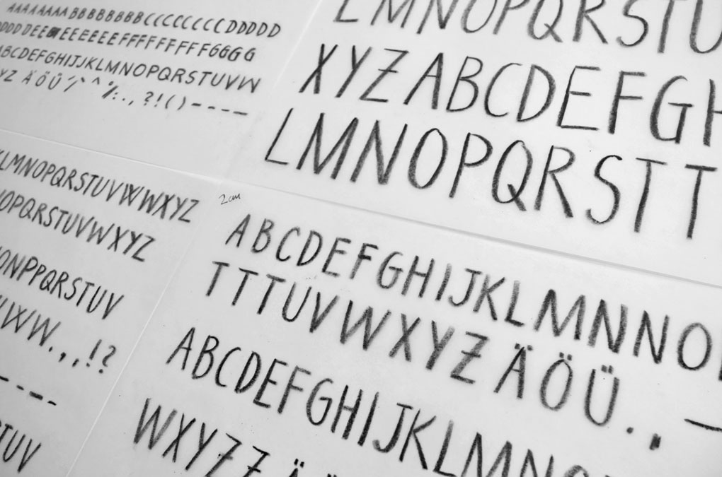 Fairy Kings, Type design