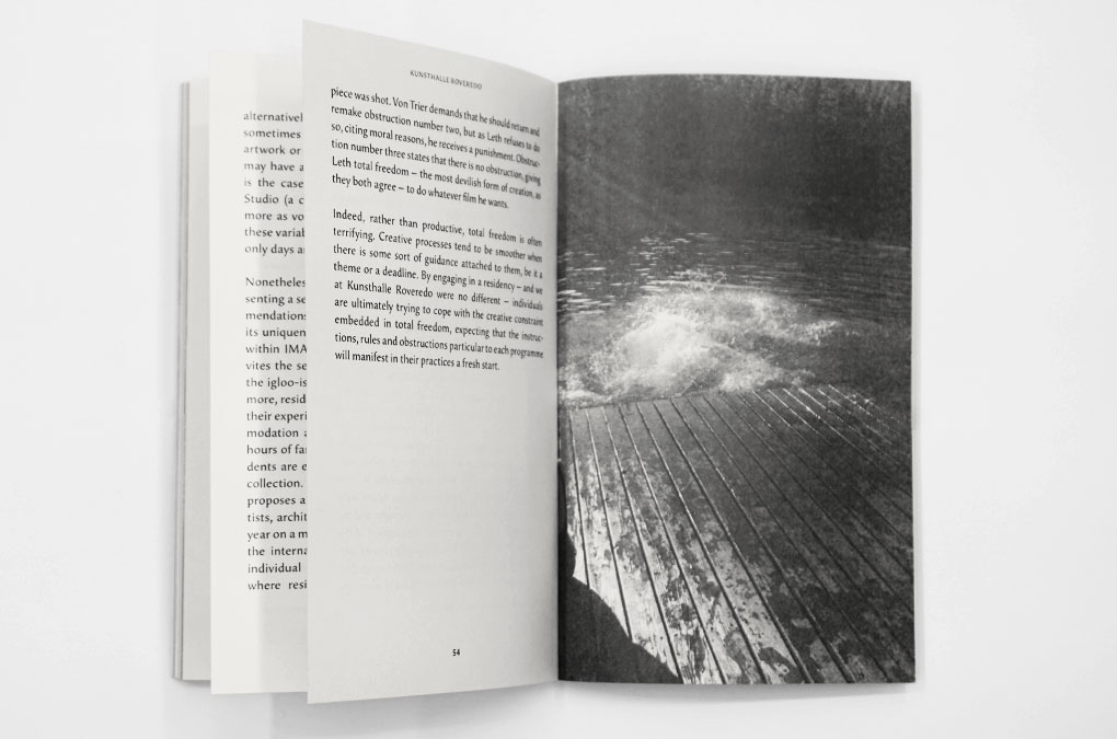 Kunsthalle Roveredo, Design/Layout