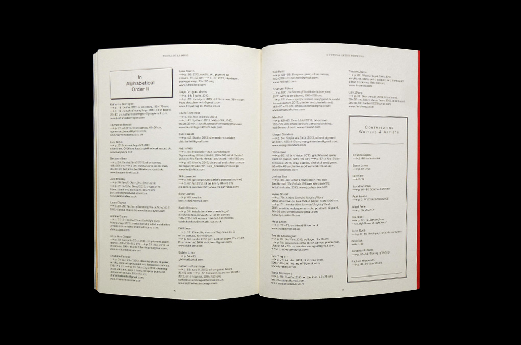 People de la Muse…, Design/Layout