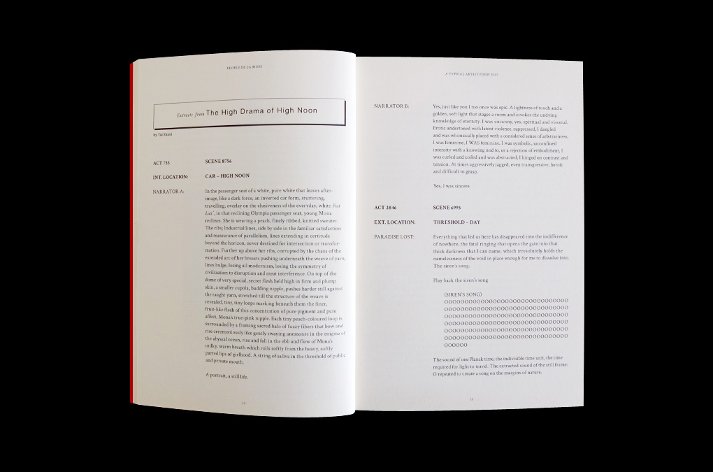 People de la Muse…, Design/Layout