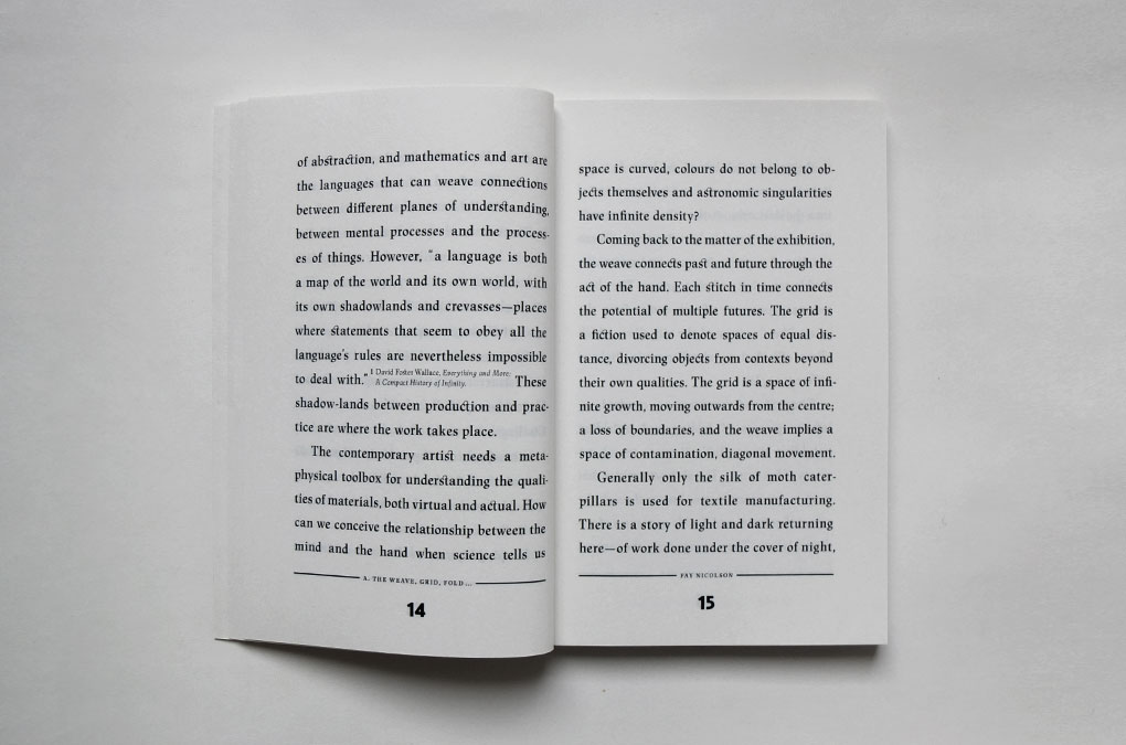 The Immaterial Almanac, Design/Layout