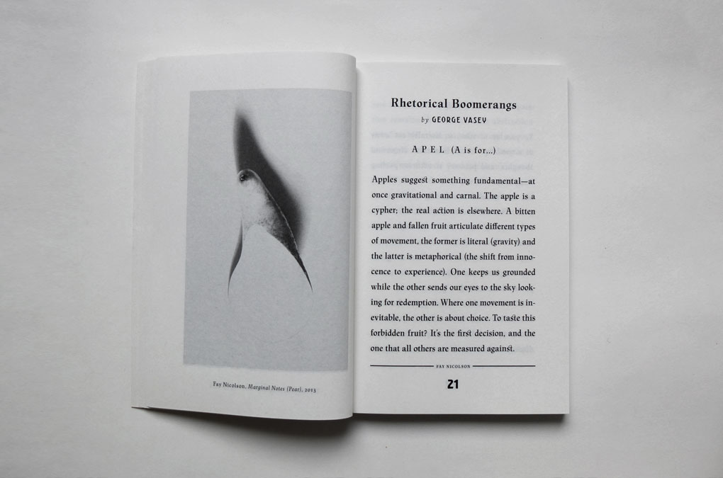 The Immaterial Almanac, Design/Layout