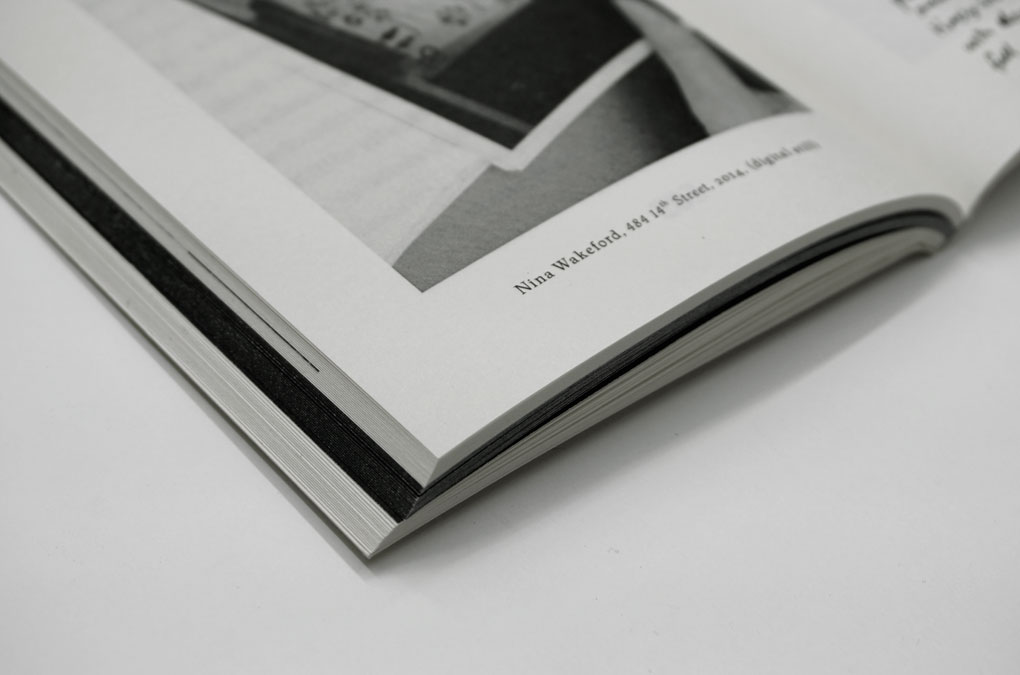 The Immaterial Almanac, Book Design production detail