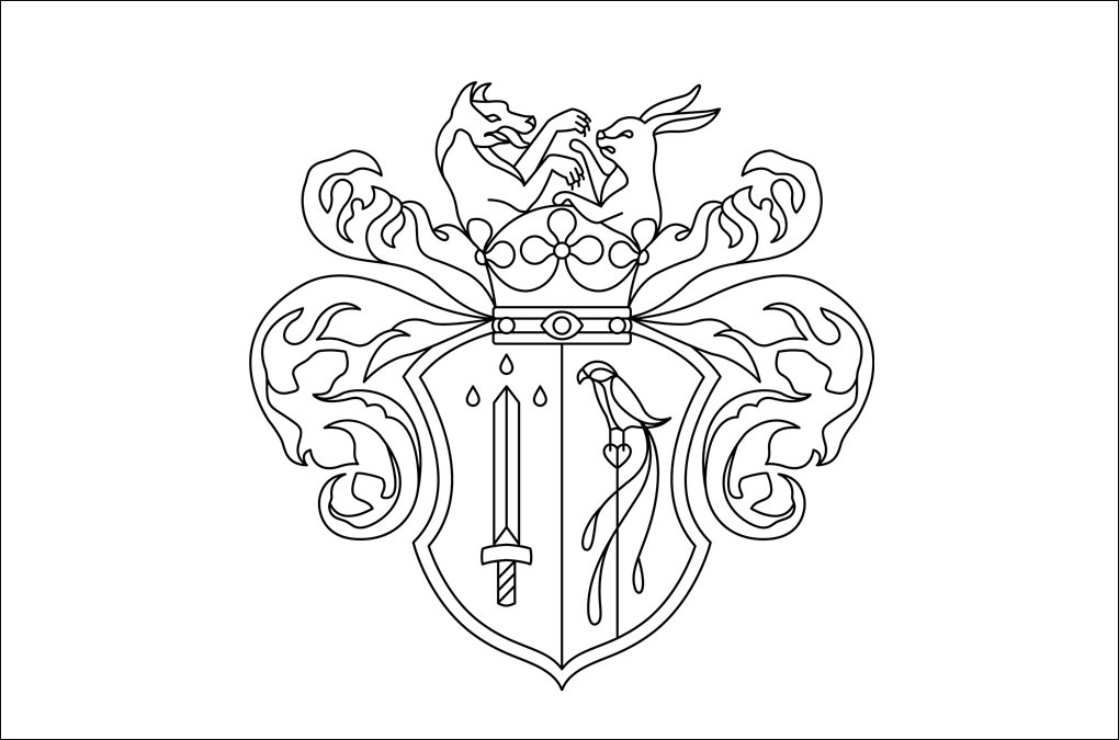 Knut Ljungfelt, Coat of arms, final design