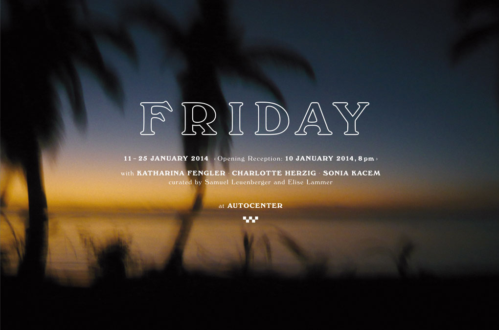 Friday, Invitation/flyer design/layout