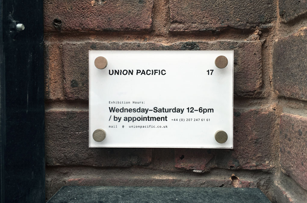 UNION PACIFIC, Door plate