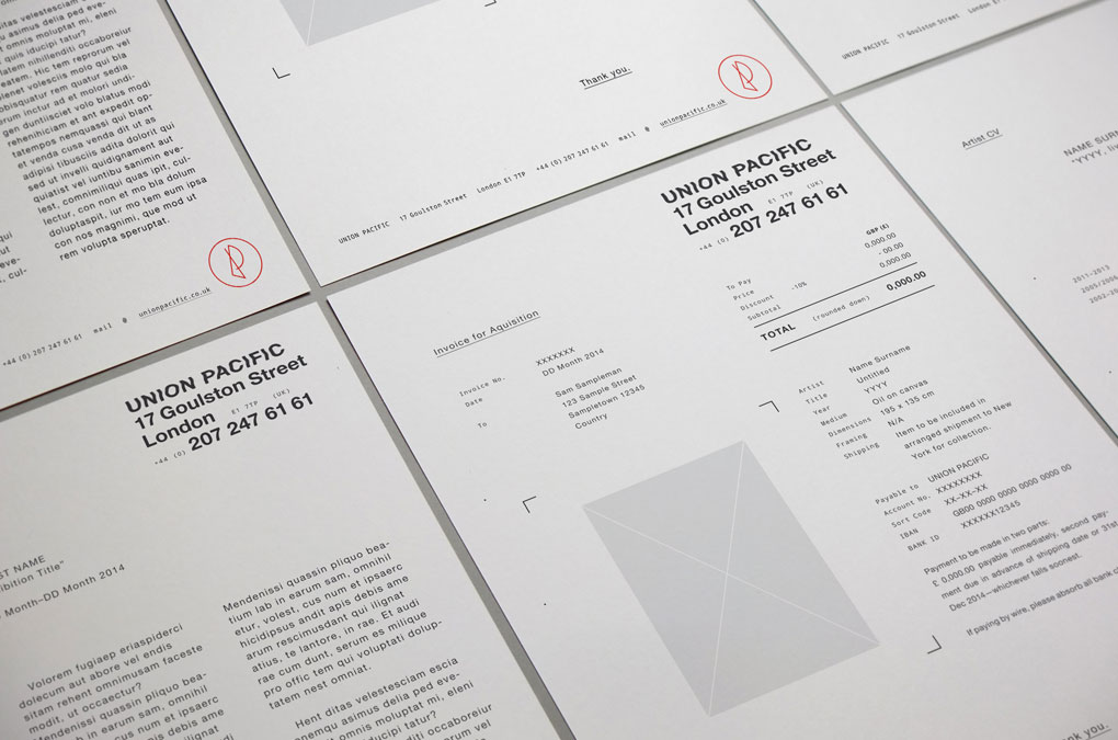 UNION PACIFIC, Design Templates