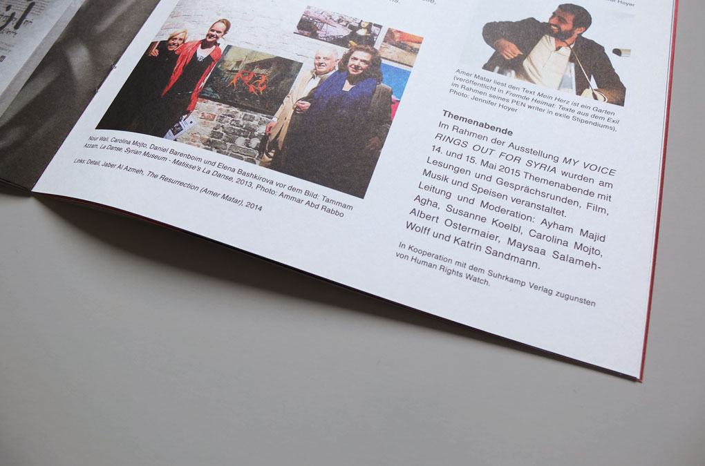 BOX Freiraum – Einblicke 2015,Design/Layout