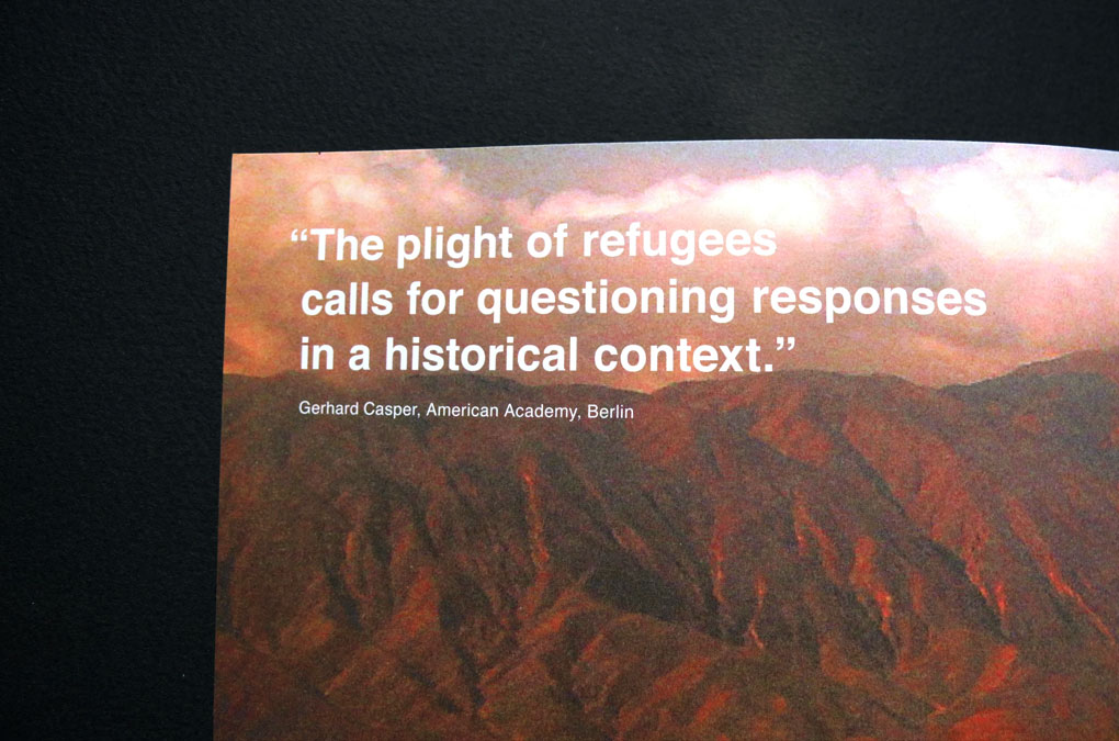 Thinking Beyond Crisis, Design/layout, detail