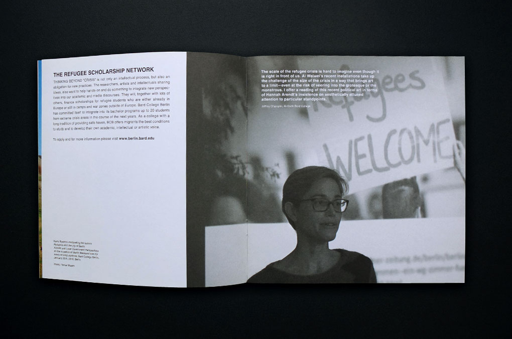 Thinking Beyond Crisis, Design/layout