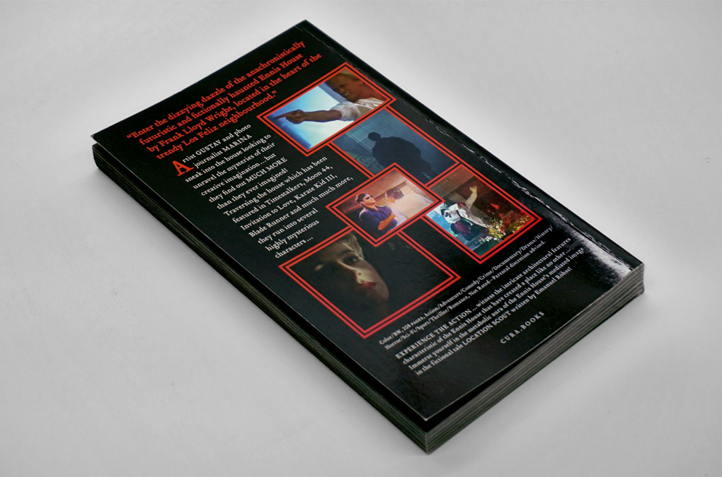 Location Scout, Back cover design